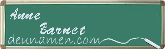 Anne Barnet Visitenkarte